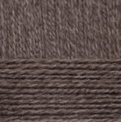 Пряжа "Верблюжья", 65% шерсть, 35% акрил, 100 гр, 600 м, натуральный тёмный серый