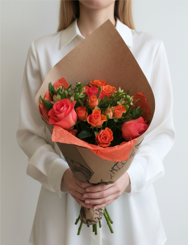 Букет из роз Ангелок