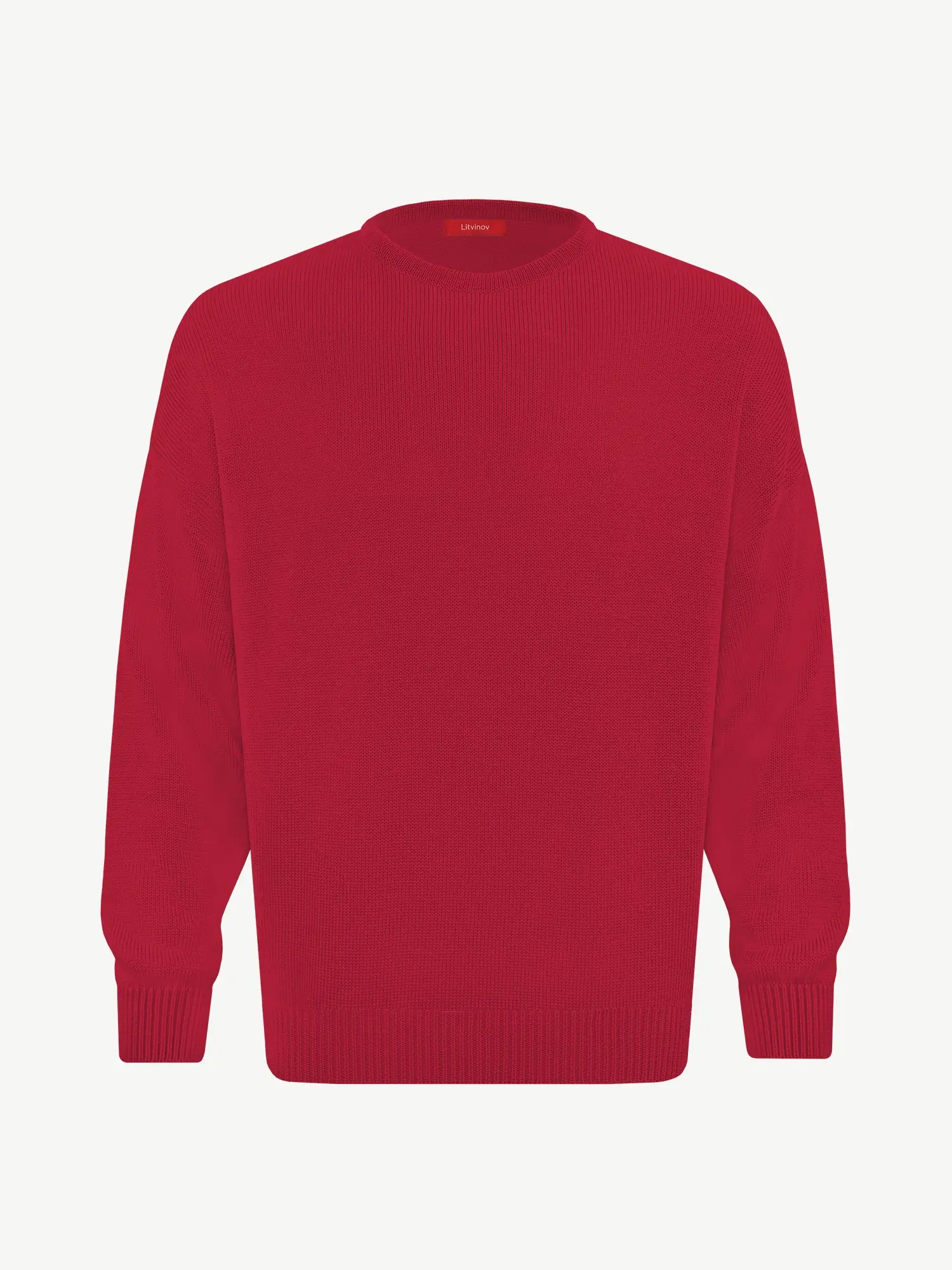 Джемпер оверсайз из шелка