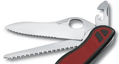 Нож складной Victorinox Forester One-Hand, 111 mm, Red & Black (0.8361.MWC)
