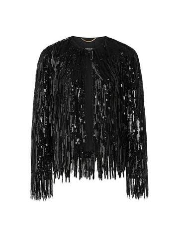 Marc Cain Жакет с бахромой из пайеток