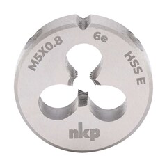 Плашка М 5,0х0,8 DINEN22568 HSSE 6e 20х7мм NKP 289050N