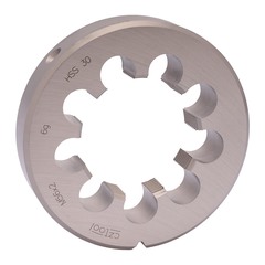 Плашка М56х2,0 DINEN22568 HSS 6g 105х22мм Bucovice(CzTool) 240563