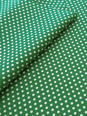 Ткань бязь плательная, рис. " Горох 6 мм", ширина 150 см, арт. 714