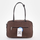 Сумка Саломея 210 эко-замша шоколад