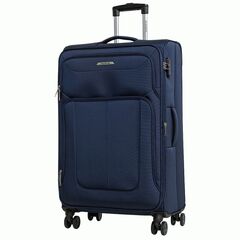 Чемодан Redmond тканевый облегченный большой Синий 3,9 кг 78x47x30+3 см