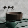 Ceramica Nova Element CN6057MDB Умывальник чаша накладная круглая, 36x36, цвет: коричневый