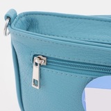 Сумка Саломея 339 фактурный морская волна