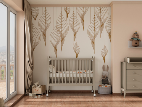 Детская кроватка Incanto Lika цвет капучино