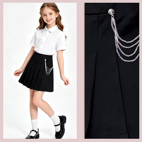 Юбка-шорты девочке (7-11) 260427-G9035