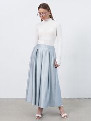 Юбка Юлия серо-голубой Level Pro