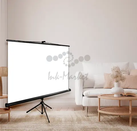 Экран Cactus 84" 150x150см Triscreen CS-PST-150x150 1:1 напольный рулонный черный