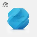 Пластик для 3D-печати Bambu Lab PLA Tough+, 1.75 мм, 1 кг, голубой (Cyan), на катушке, A10-B0-1.75-1000-SPL