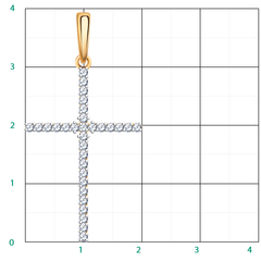 3082-zolotoj-krestik-s-fianitami-iz-zolota-585-proby