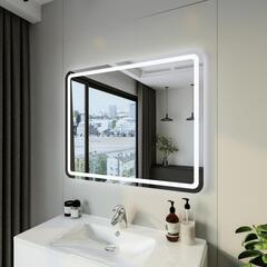 Зеркало Эстель-1 100 с подсветкой LED, сенсор на зеркале