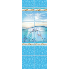 Панель ПВХ фотопечать Мальдивы узор 1 2700х250мм