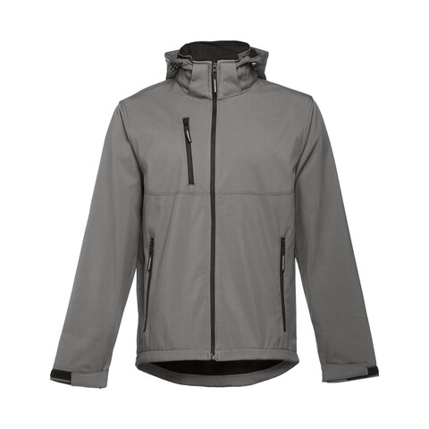 THC ZAGREB. Мужская куртка softshell из полиэстера и эластана