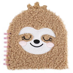 Блокнот Ленивец меховой