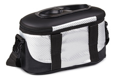 Кан рыболовный HIGASHI Live bait box 4.5L silver/black