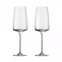 Набор бокалов для игристых вин Light and Fresh 2 шт Vivid Senses, 388 мл, фото 1