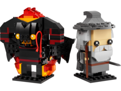 LEGO BrickHeadz. the Lord of the Rings: Gandalf the Gray and Balrog (40631)