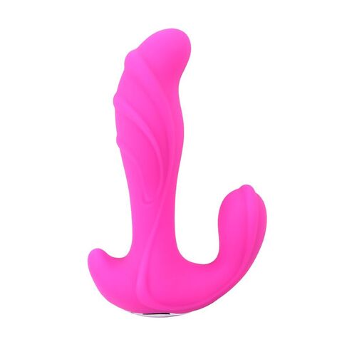 Розовый вибратор Rocker G Stimulators - 15,1 см. - Chisa Melody Woo CN-530742027