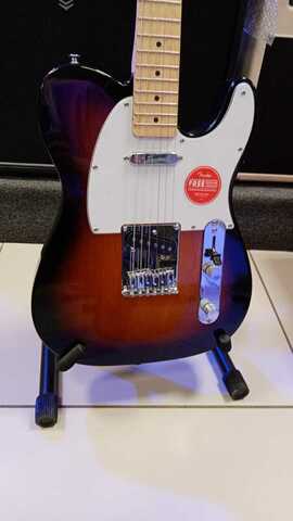 FENDER SQUIER AFFINITY TELECASTER MN 2-COLOR SUNBURST электрогитара, цвет 2-х цветный санбёрст