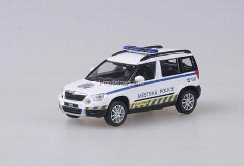 Skoda Yeti 2009 Prague City Police Abrex 1:43