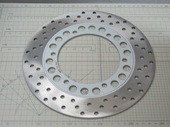 Тормозной диск задний Yamaha FZ400/600 SRX400/600 XJR400 XJ600 FZS600