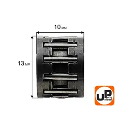 Подшипник игольчатый UNITED PARTS 10x13x10  чашки сцепления  (аналог 37325)