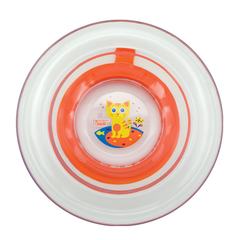 Тарелка "Русские мотивы" с присоской, 6+ мес., пластик (стандарт)