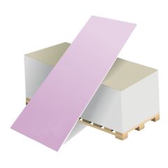 Гипсокартон 12,5мм Огнестойкий 1200х2500 Knauf (Кнауф)