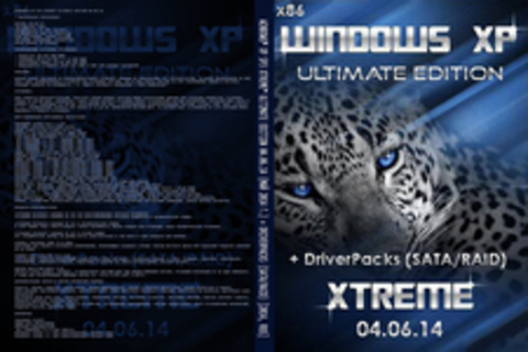 Windows® XP Sp3 XTreme™ Ultimate Edition 04.06.14 (Май 2014 г.) + DriverPacks (SATA/RAID) [2014, RUS]