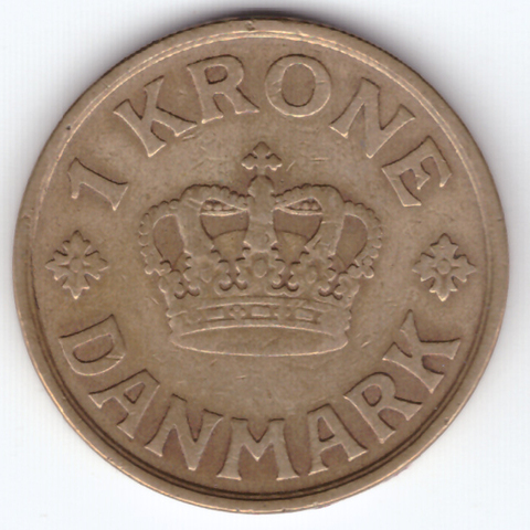 1 крона 1925 Дания