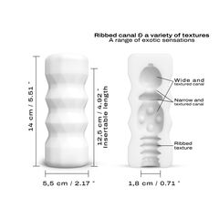 Белый мастурбатор Dorcel Cup Exotic - 