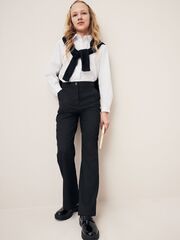 Брюки школьные для девочки Next Q76-863, Черный