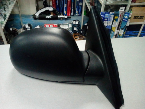 ЗЕРКАЛО ПРАВОЕ ACCENT МЕХАНИЧЕСКОЕ ЧЁРНОЕ SAT