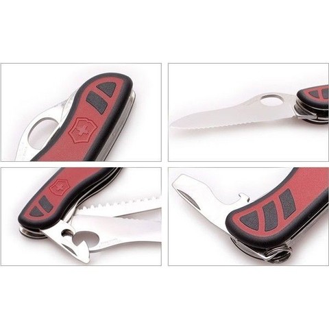 Нож складной Victorinox Forester One-Hand, 111 mm, Red & Black (0.8361.MWC)