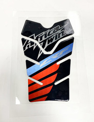 Наклейка на бак Honda Africa Twin черно-красная