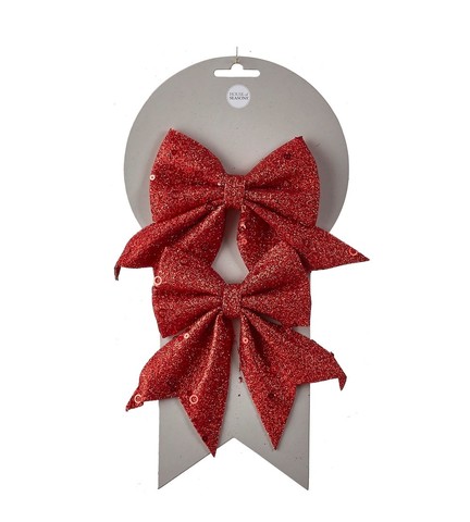 Набор банток 2шт 12х13см House of Seasons красный