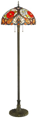 Лампа напольная Velante Tiffany 827-805-03