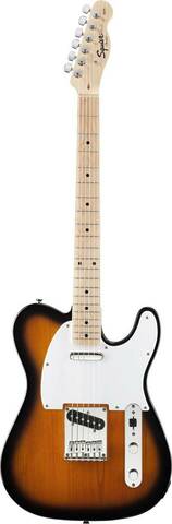 FENDER SQUIER AFFINITY TELECASTER MN 2-COLOR SUNBURST электрогитара, цвет 2-х цветный санбёрст