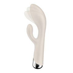 Вибратор-кролик с функцией вращения Satisfyer Spinning Rabbit 1 бежевый