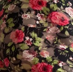 Мужские трусы-боксеры из сетки с яркими розами Rose Boxer - 