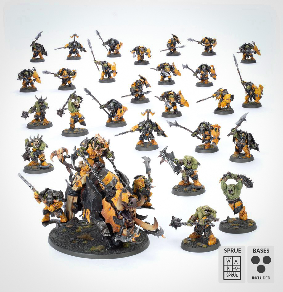 [Wako-box Battleforce] Ironjawz Wrekkamob (Orruk Warclans)