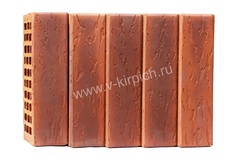 Кирпич лицевой Воротынский одинарный кортен лайт