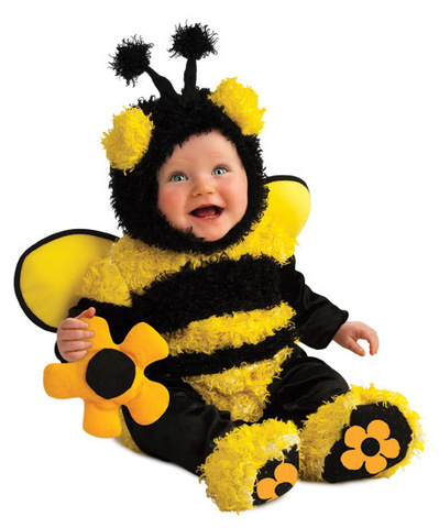 InCharacter Costumes Baby - bee on a flower