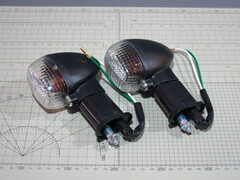 Поворотники Kawasaki ZX-6R ZX-7R ZX-9R ZX10R ZX12R задние белые