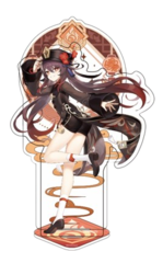 Акриловая фигурка Genshin Impact Liyue Character Standee Hutao