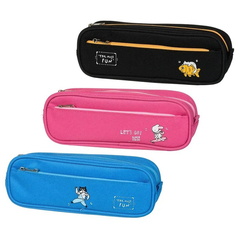 Пенал-косметичка Basir без наполнения, 22,5*8*5 см, ассорти